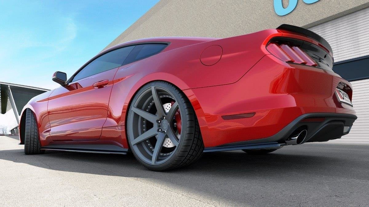 Side Skirts Diffusers Ford Mustang Mk6 (2014-2017) - 4