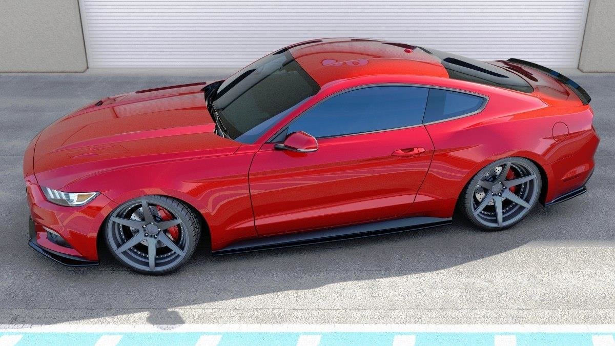 Side Skirts Diffusers Ford Mustang Mk6 (2014-2017) - 3