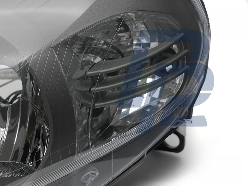 Headlight Grey Left Side TYC for Fiat Grande Punto 2005–2008 - 2