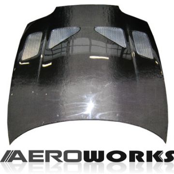 TOYOTA SUPRA 92+ JZA80 AEROWORKS CARBON TNR HOOD