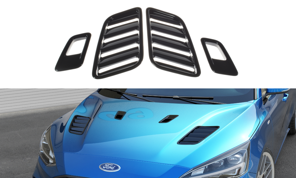 SET OF Bonnet Vents Ford Focus MK4 ST/ St-line