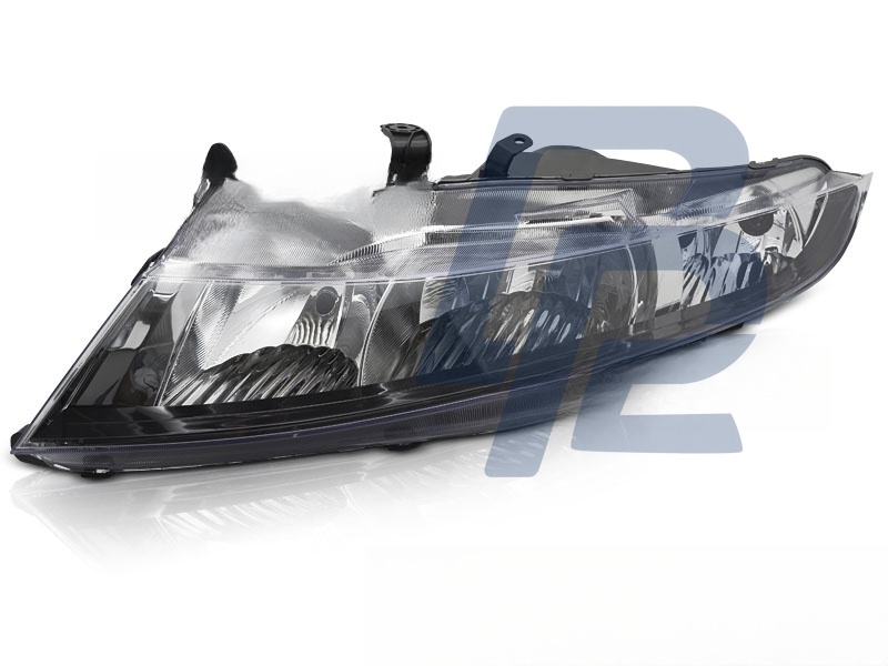 Headlight Chrome Left Side TYC for Honda Civic 2006–2008 Hatchback - 3