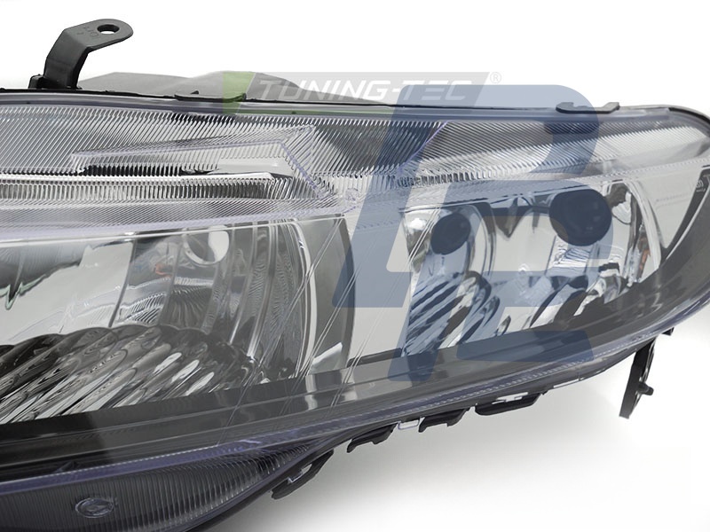 Headlight Chrome Left Side TYC for Honda Civic 2006–2008 Hatchback - 4