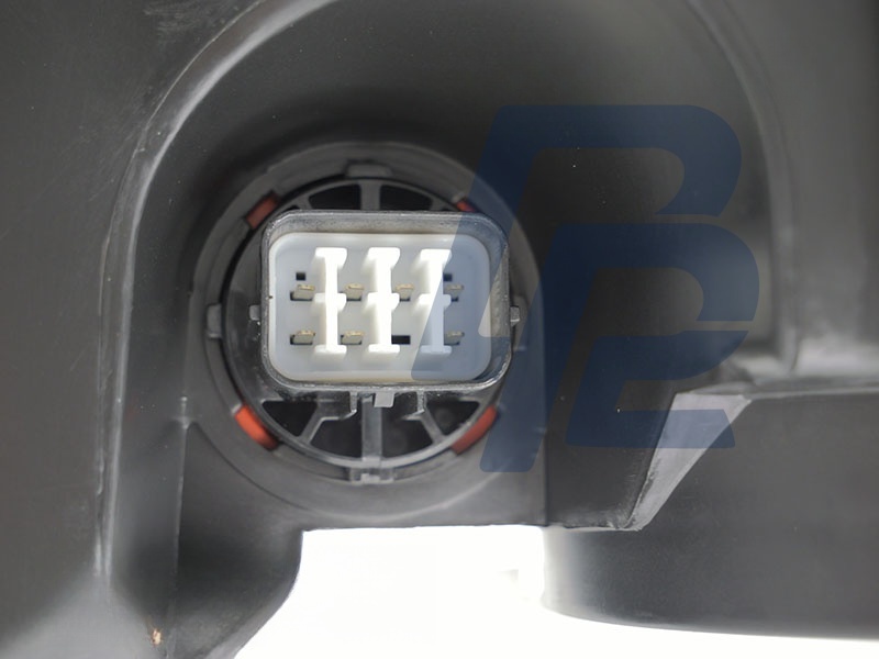 Headlight Chrome Right Side TYC for Honda Civic 2006–2008 Hatchback - 5