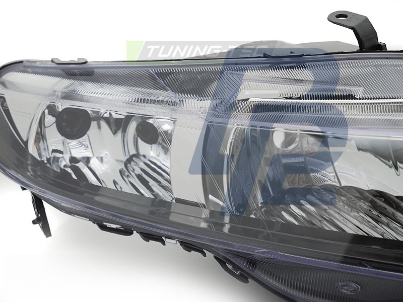 Headlight Chrome Right Side TYC for Honda Civic 2006–2008 Hatchback - 2