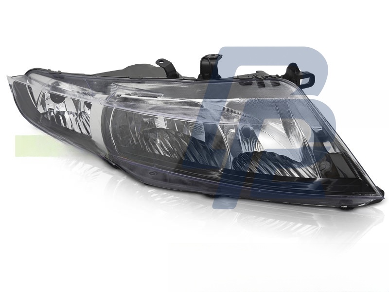 Headlight Chrome Right Side TYC for Honda Civic 2006–2008 Hatchback - 7