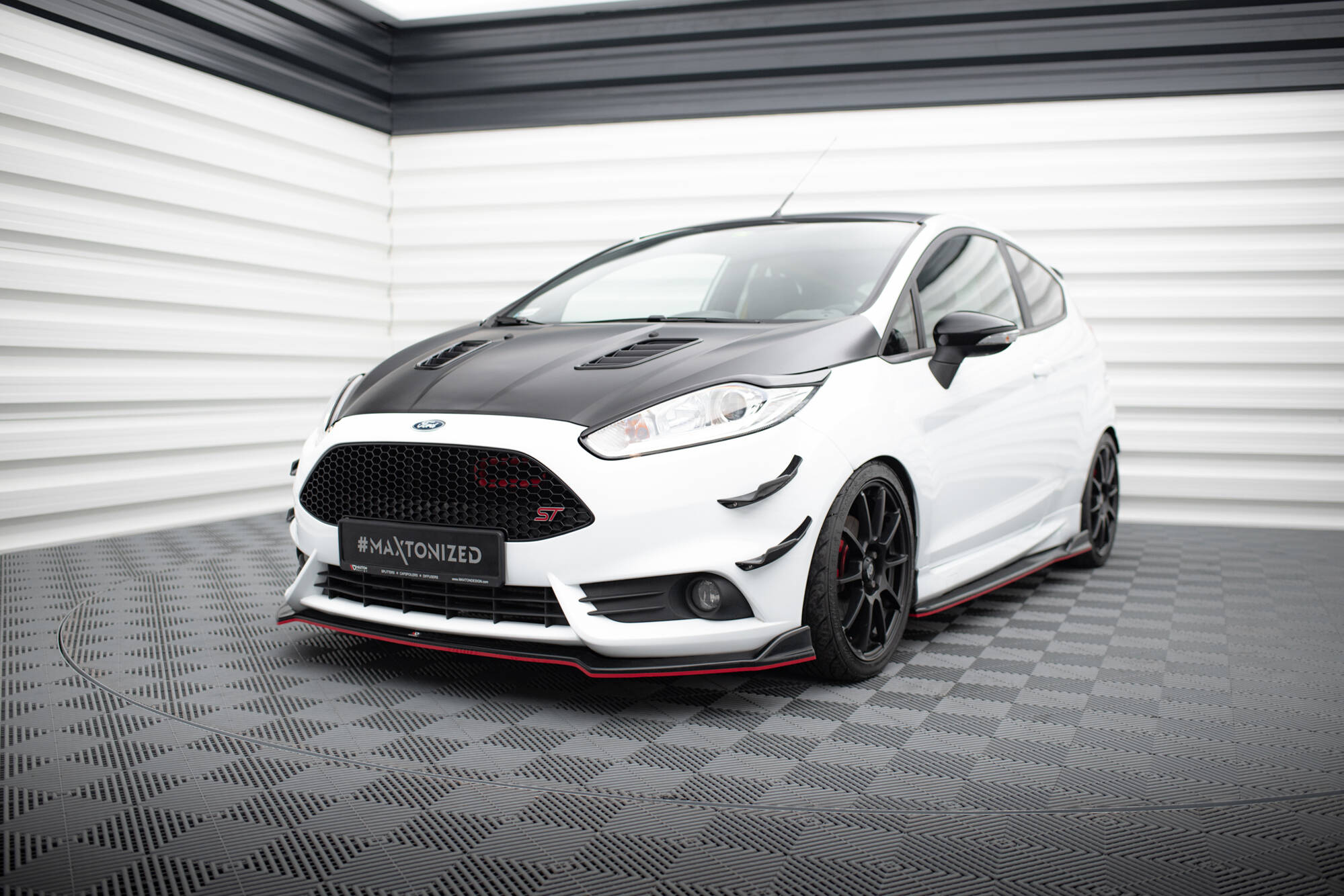 Front Splitter V.5 Ford Fiesta ST Mk7 Facelift - 5