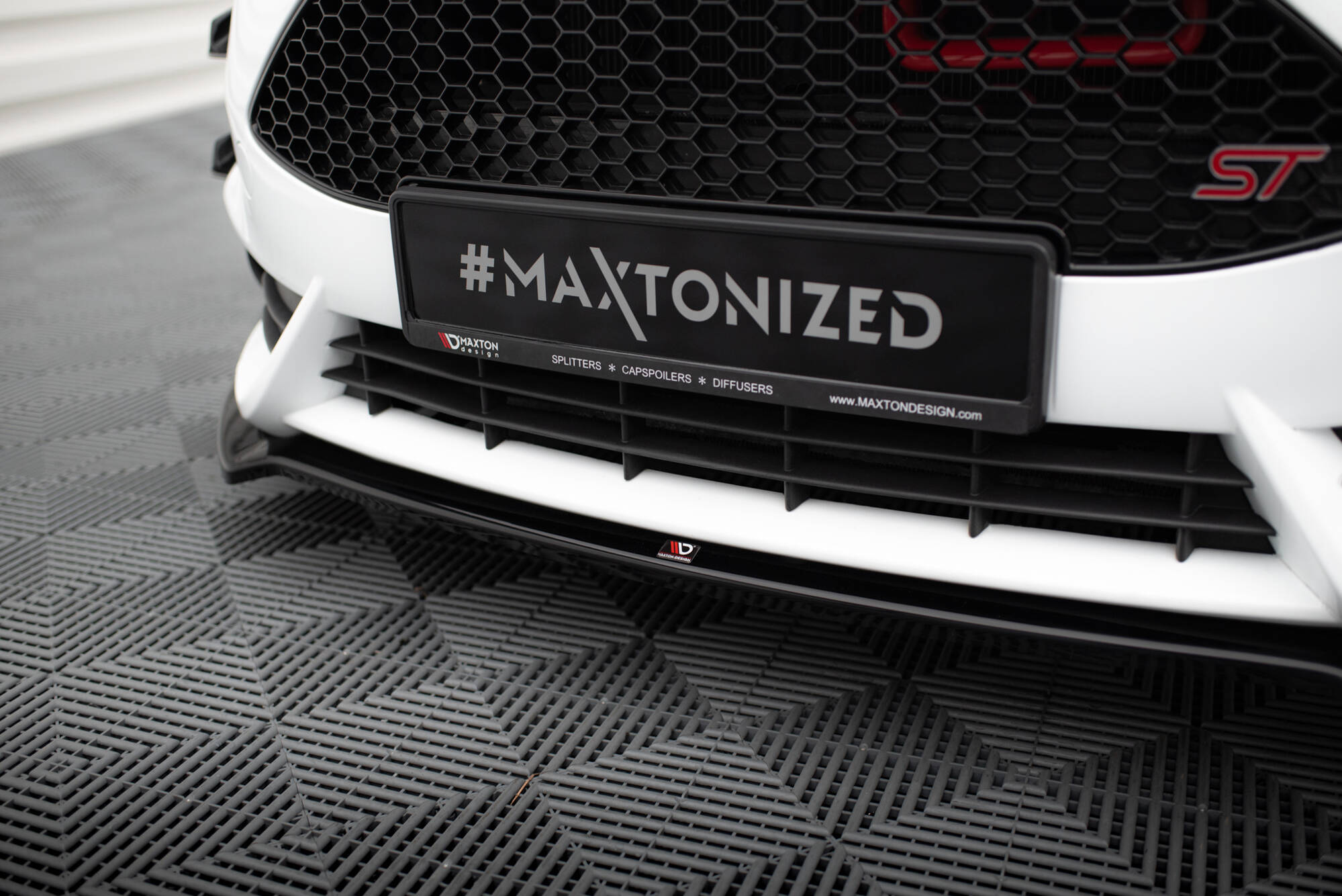 Front Splitter V.5 Ford Fiesta ST Mk7 Facelift - 4
