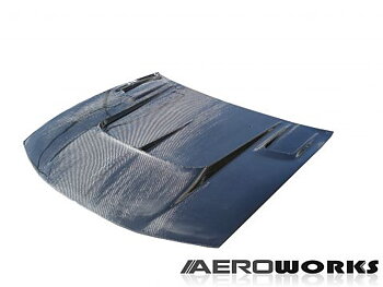 NISSAN S14 95-96 AEROWORKS CARBON J'S HOOD