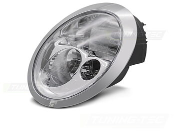 STRÅLKASTARE KROM VÄNSTER SIDA TYC TILL MINI COOPER R50 R53 2001-2004