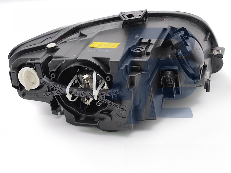 Xenon Headlights Black for Audi A4 B7 2004–2008 - 4