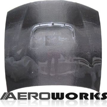 NISSAN S14A 97-99 AEROWORKS CARBON JS HOOD