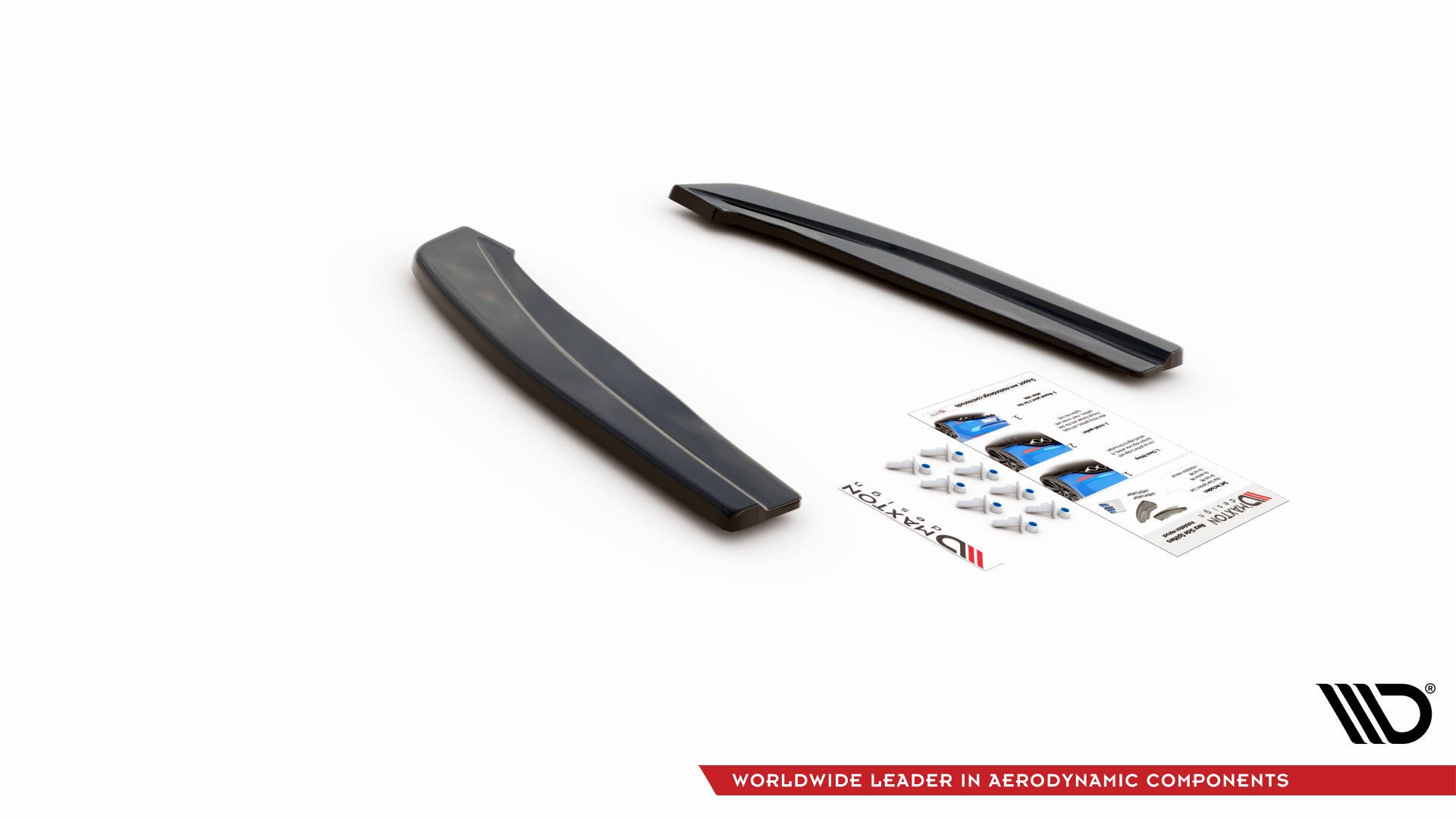 Rear Side Splitters V.1 Ford Focus ST-Line Estate Mk4 (2018-) - 5