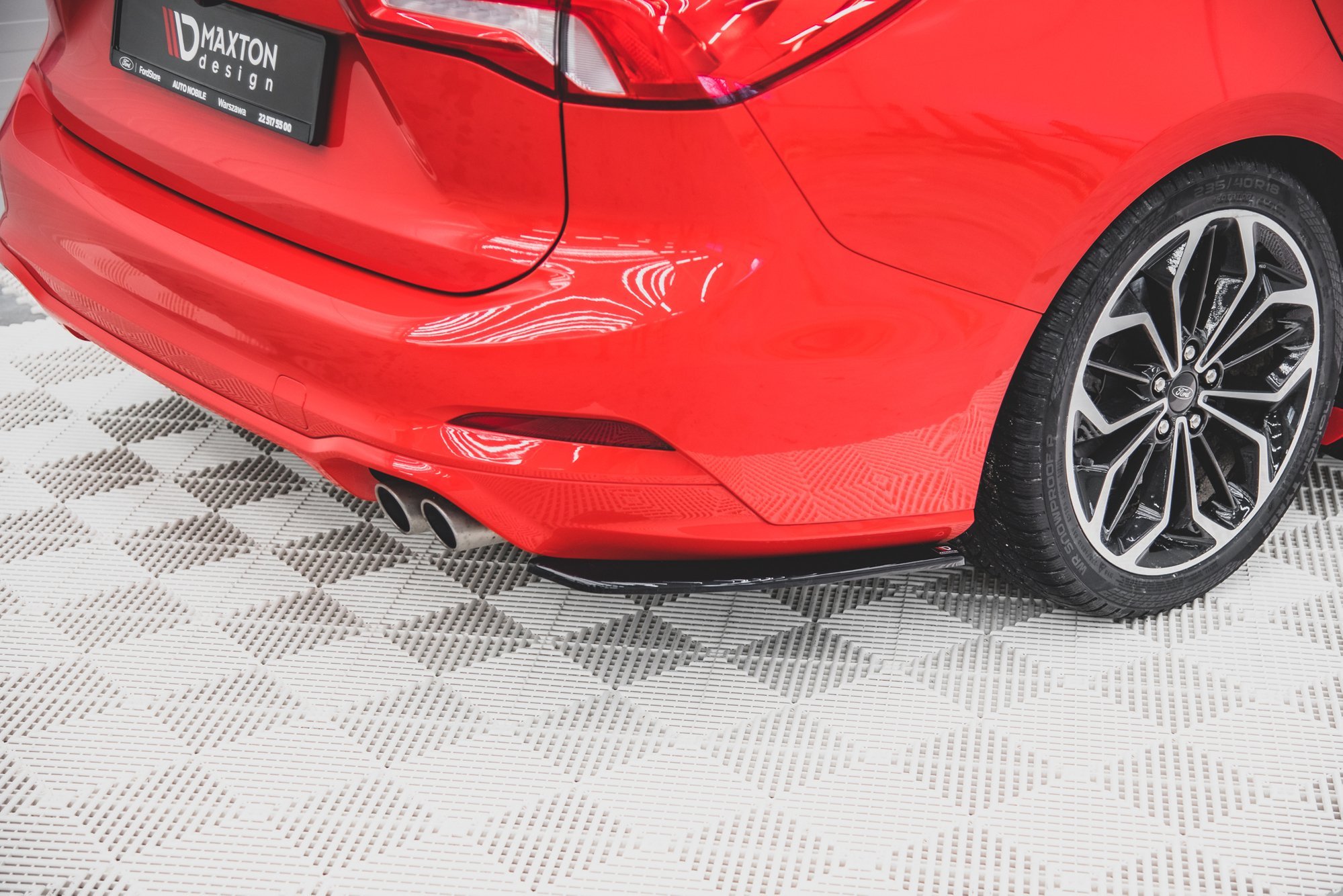 Rear Side Splitters V.1 Ford Focus ST-Line Estate Mk4 (2018-) - 2