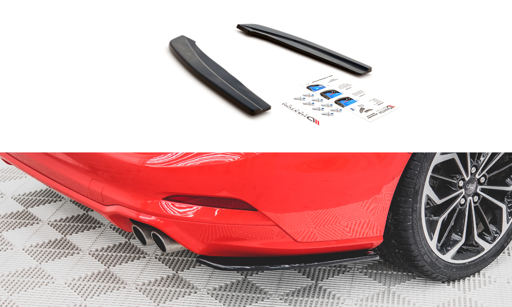 Rear Side Splitters V.1 Ford Focus ST-Line Estate Mk4 (2018-)