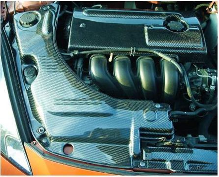 TOYOTA CELICA T23 99+ AEROWORKS ENGINE COVER CARBON