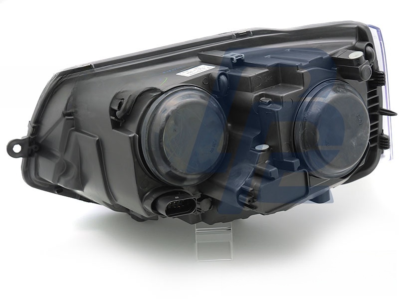 Headlight Black Right Side TYC for VW T5 2010–2015 - 3