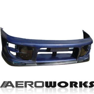 SUBARU IMPREZA GC8 99-01 GT AEROWORKS FRONT BUMPER LIP STI