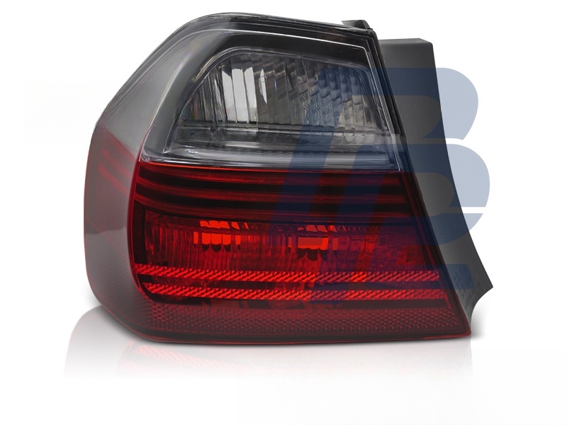 Tail Light Red/Smoked Left Side TYC for BMW E90 2005–2008 - 3