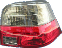 VW GOLF IV TAILLIGHTS RED/SMOKE V1