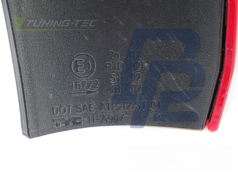 Tail Light Red/Smoked Right Side TYC for BMW E90 2005–2008 - 5