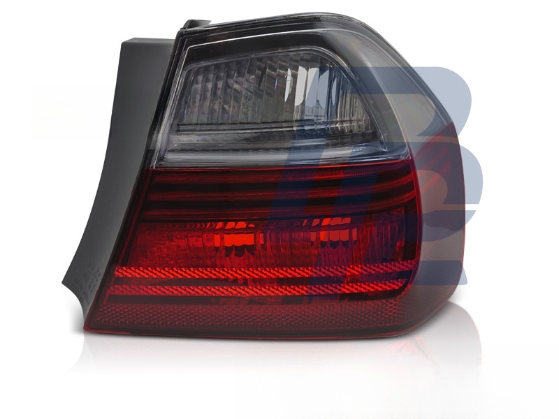 Tail Light Red/Smoked Right Side TYC for BMW E90 2005–2008 - 2
