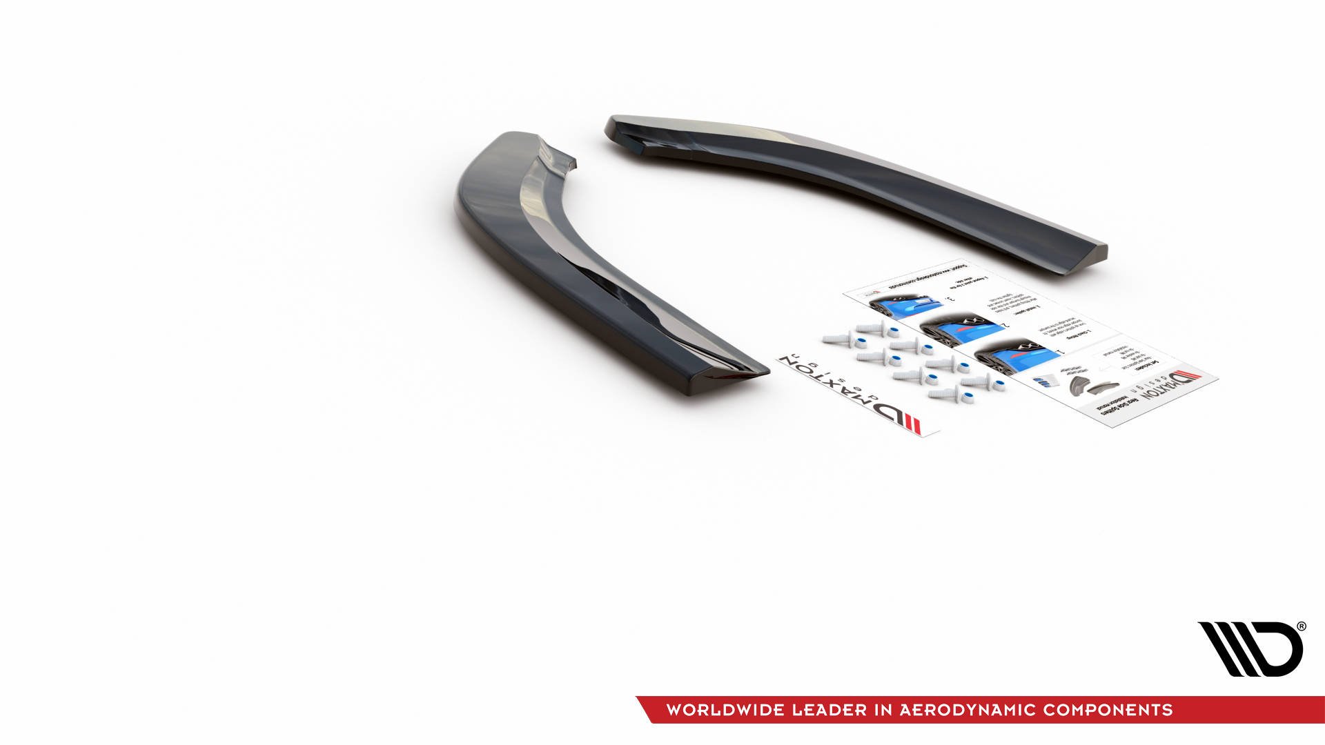 Rear Side Splitters Ford S-Max Vignale Mk2 Facelift (2019-) - 8