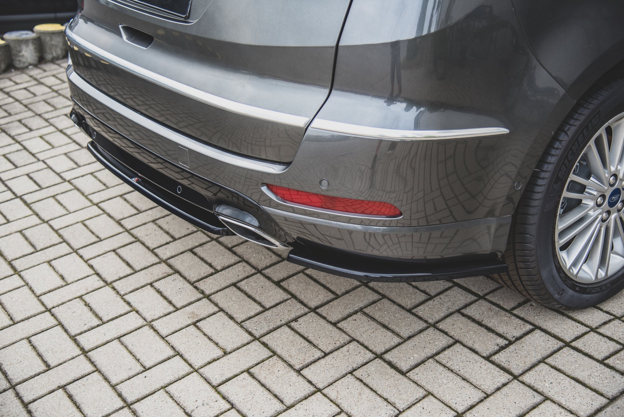 Rear Side Splitters Ford S-Max Vignale Mk2 Facelift (2019-) - 2