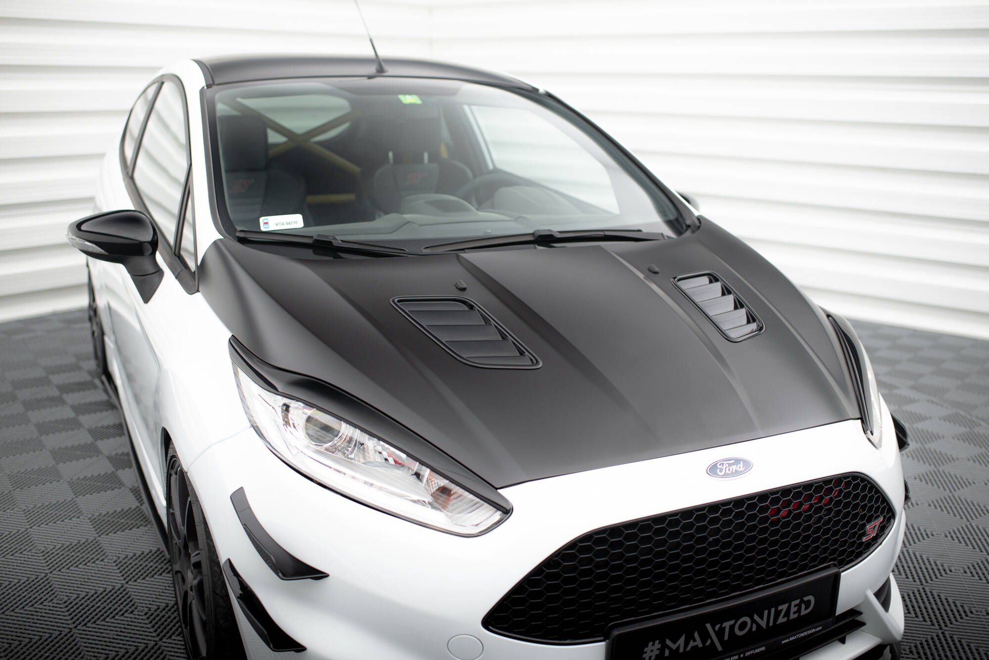 Bonnet Vents Ford Fiesta ST Mk7 Facelift - 6