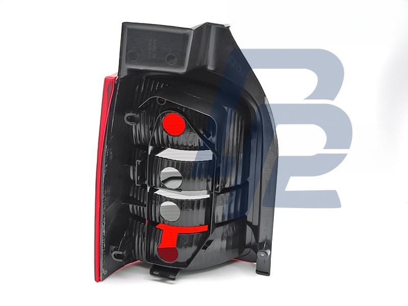 Tail Light Red/Smoked Right Side TYC for VW T5 2003–2009 - 4