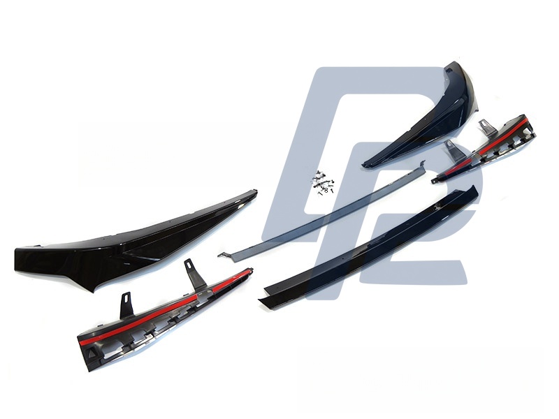 Spoiler Front Gloss Black Sport for BMW G30 G31 LCI 2020–2023 - 5