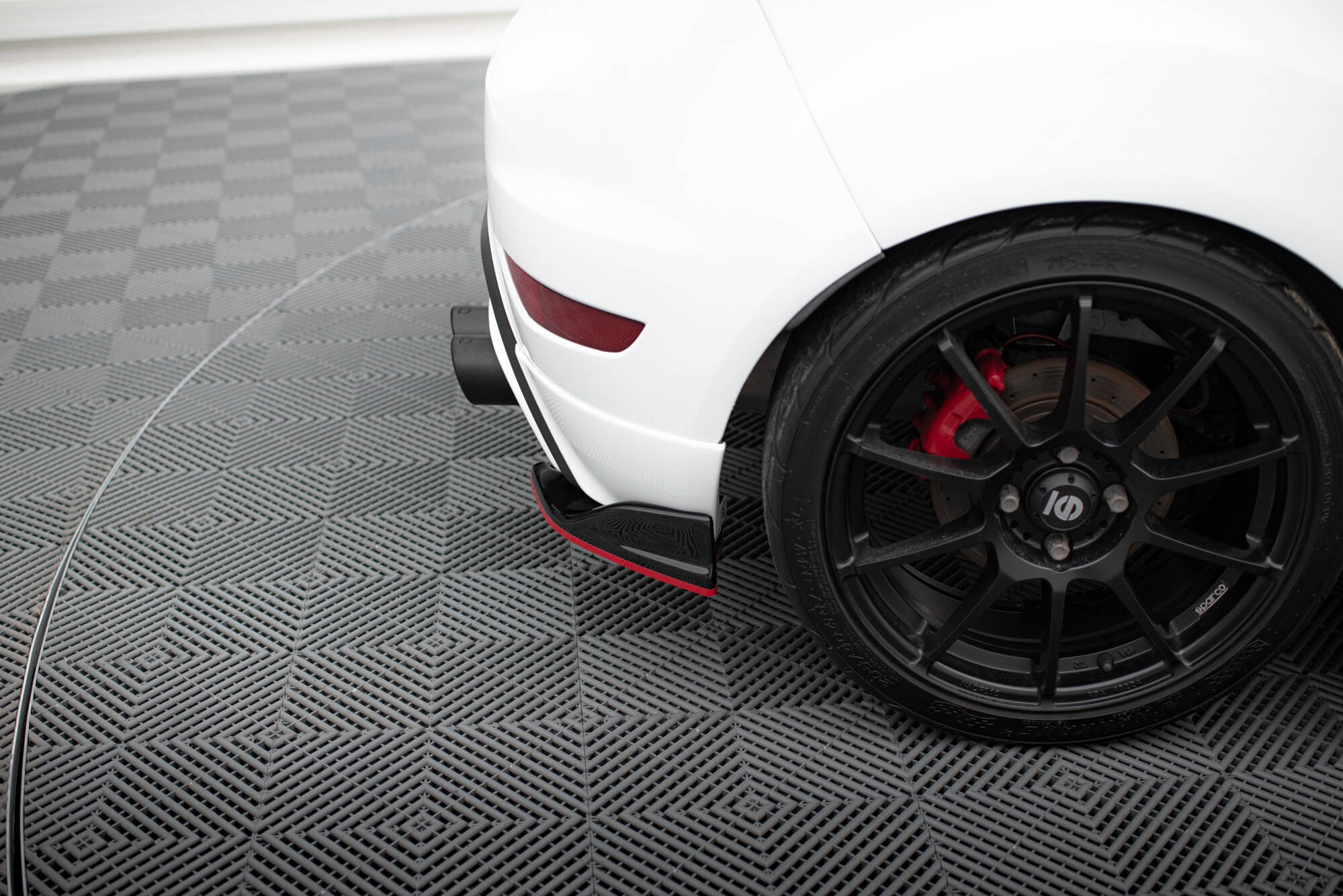 Rear Side Splitters V.2 Ford Fiesta ST Mk7 Facelift - 2