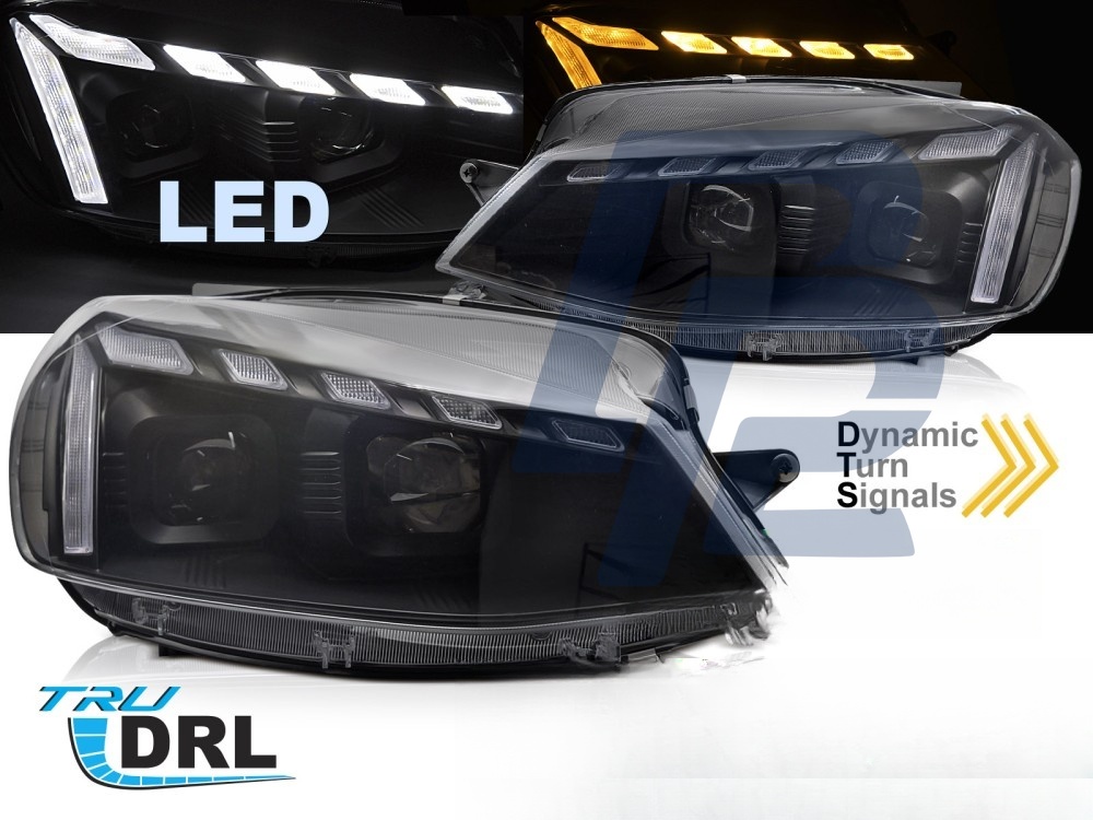 Full LED Headlights Light Black DRL Sequential for VW Golf 7 2017–2019 - 2