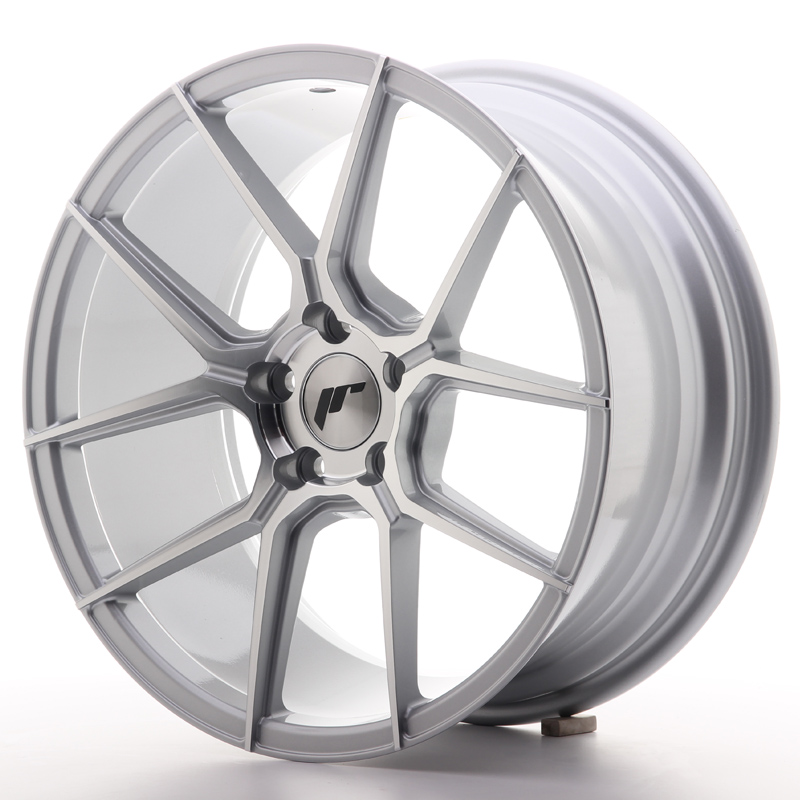 JAPAN RACING JR30 18X8,5 ET35 5X120 SILVER MACHINE