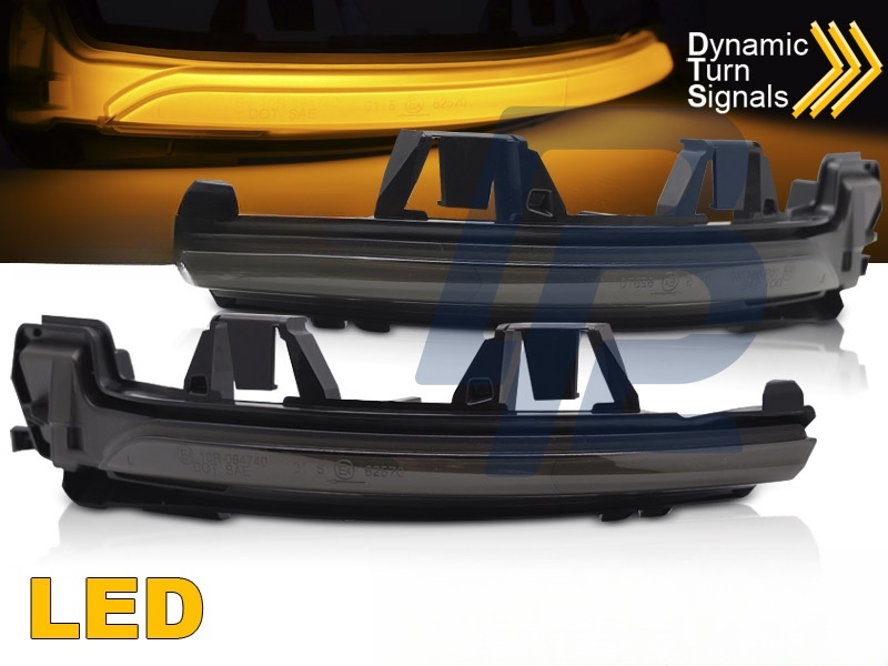 Mirror Indicators Smoked LED for Volvo S90 V90 V60 XC40 - 3