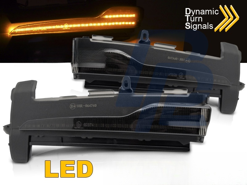 Mirror Indicators Smoked LED for Volvo XC60 2014–2017 Facelift - 3