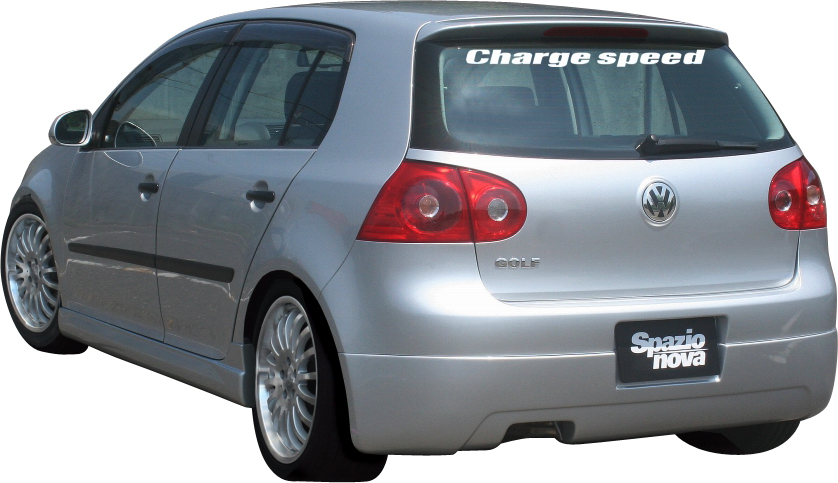 VW GOLF V CHARGESPEED REAR BUMPERLIP