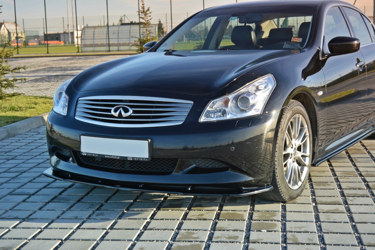 FRONT SPLITTER V.1 INFINITI G37 SEDAN - 4