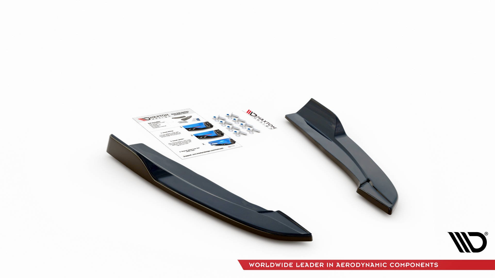 Rear Side Splitters V.4 Ford Focus ST-Line Estate Mk4 (2018-) - 5
