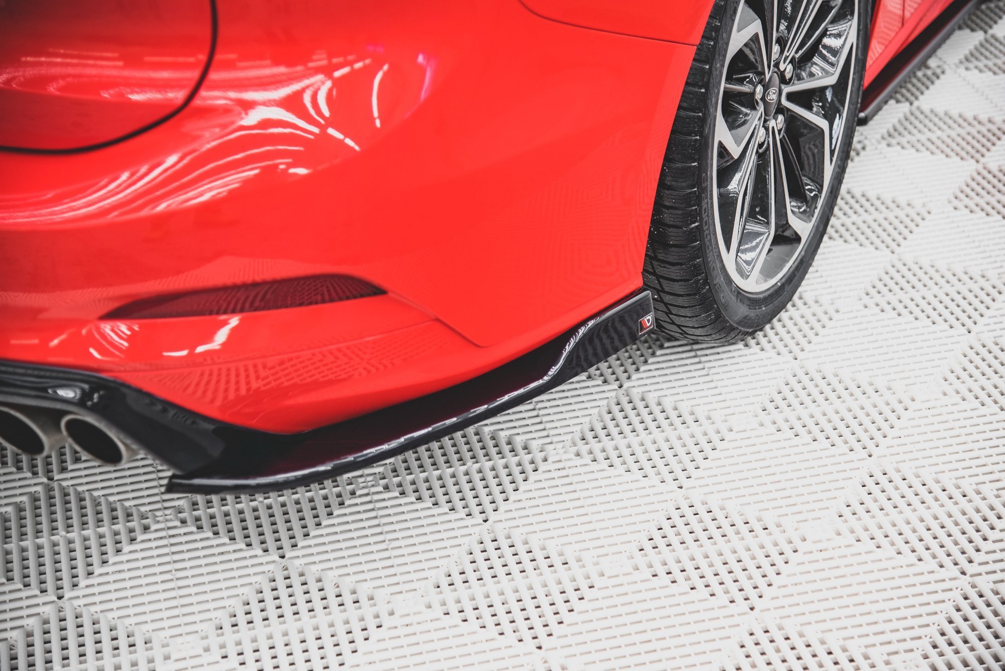 Rear Side Splitters V.4 Ford Focus ST-Line Estate Mk4 (2018-) - 2