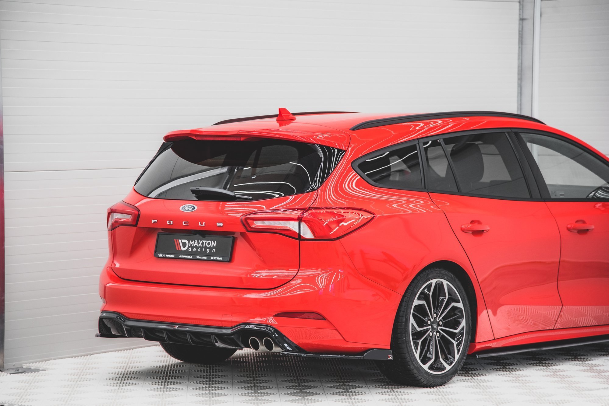 Rear Side Splitters V.4 Ford Focus ST-Line Estate Mk4 (2018-) - 4