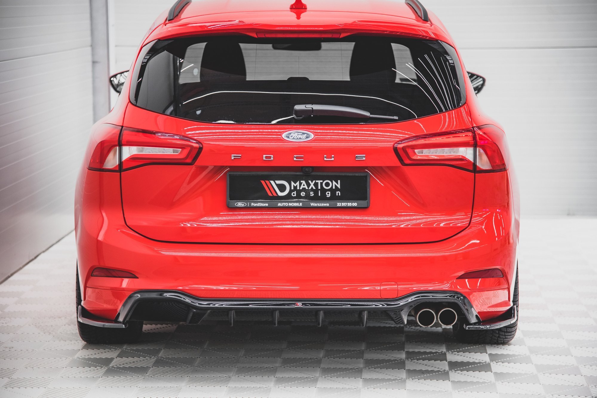 Rear Side Splitters V.4 Ford Focus ST-Line Estate Mk4 (2018-) - 3