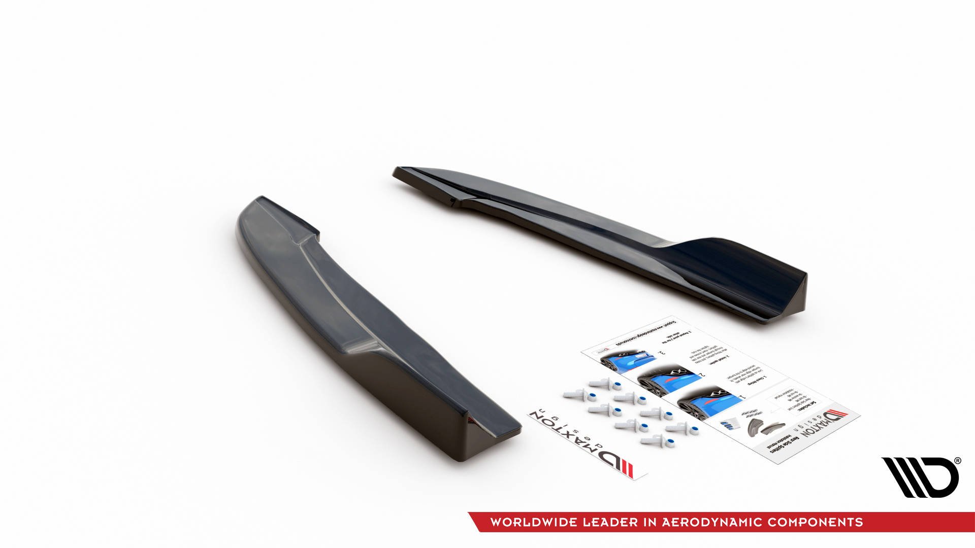 Rear Side Splitters V.4 Ford Focus ST-Line Estate Mk4 (2018-) - 6