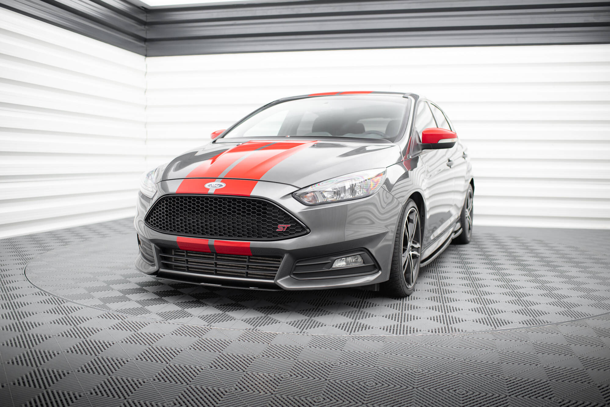 Racing Front Splitter V.3 Ford Focus ST Mk3 FL - 3