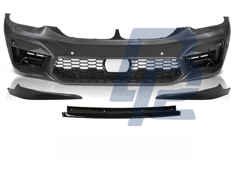 Sport Front Bumper LCI Style PDC + Spoiler for BMW G30 G31 2017–2020 - 5