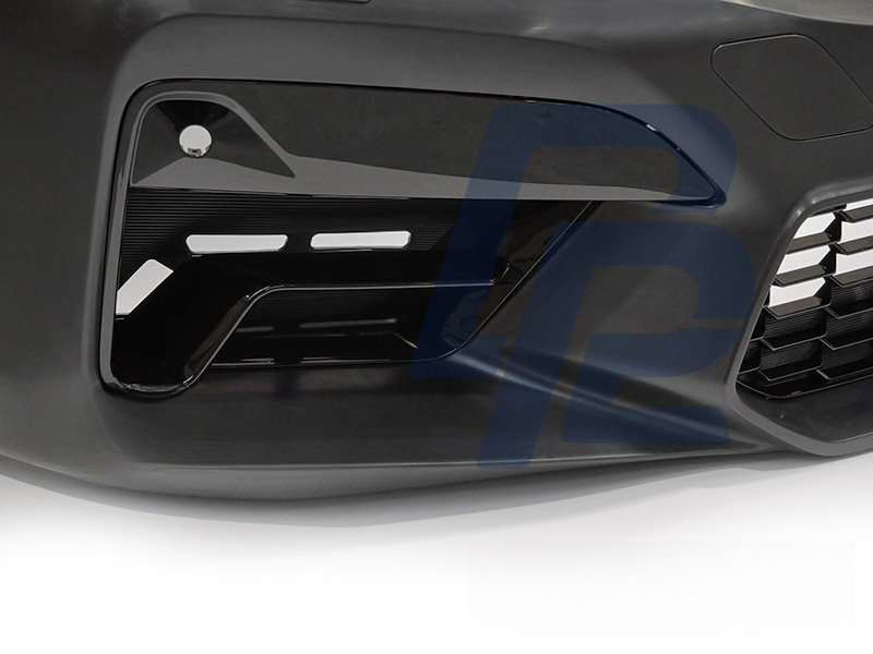 Sport Front Bumper LCI Style PDC + Spoiler for BMW G30 G31 2017–2020 - 2