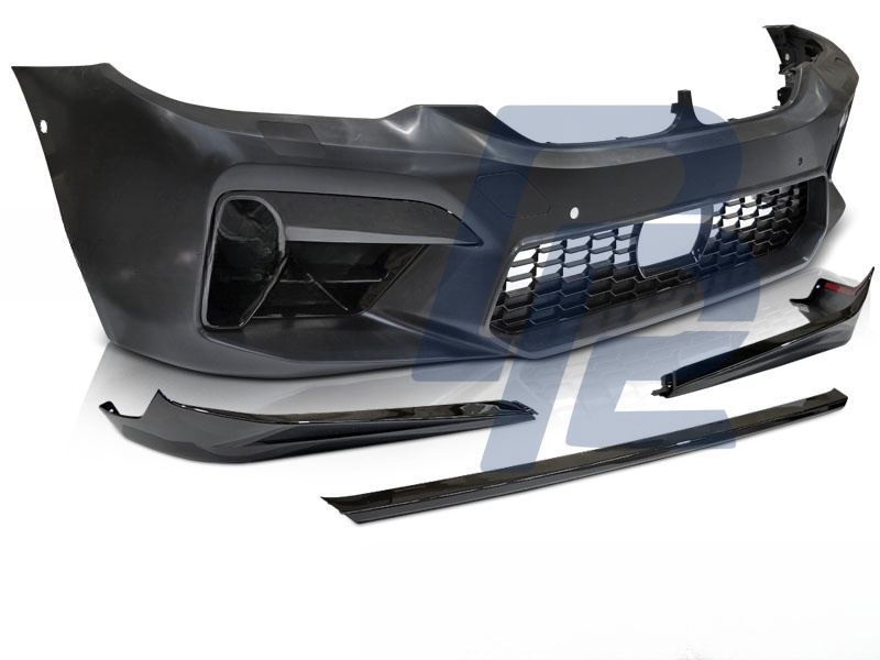 Sport Front Bumper LCI Style PDC + Spoiler for BMW G30 G31 2017–2020 - 6