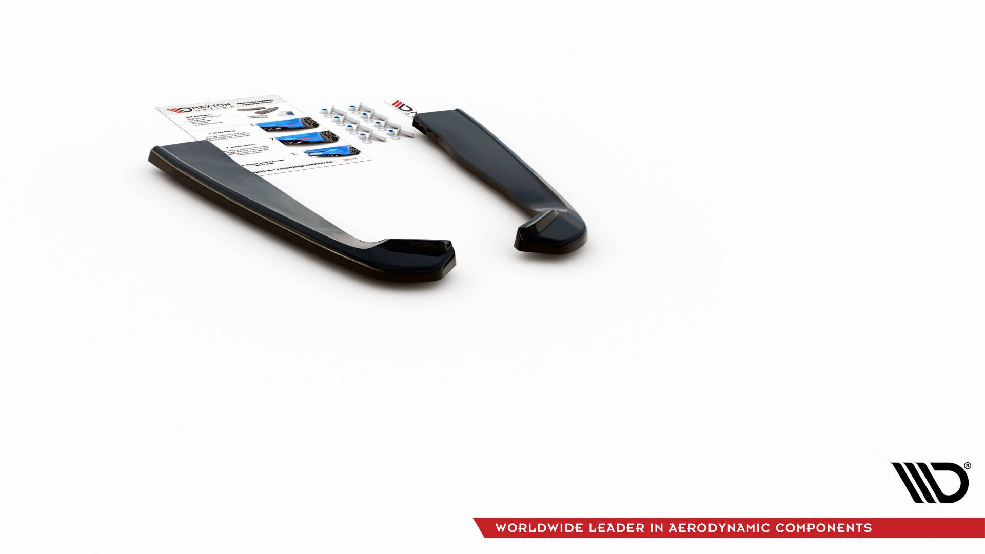 Rear Side Splitters Ford Mustang Mk6 Facelift (2017-) - 4