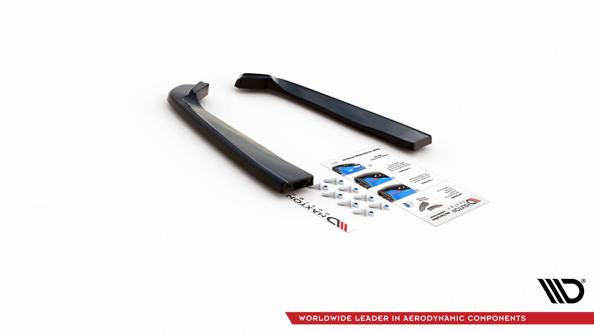Rear Side Splitters Ford Mustang Mk6 Facelift (2017-) - 5