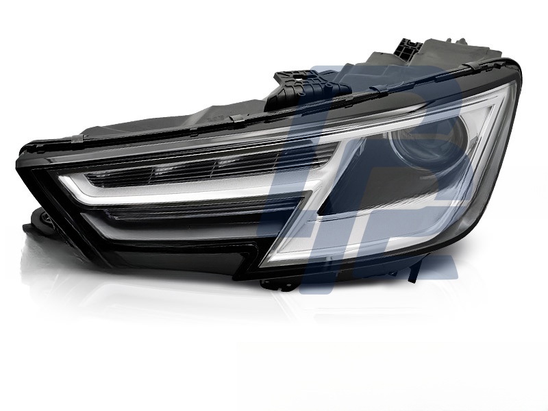 Xenon Headlight Black Left Side TYC for Audi A4 B9 2015–2019 - 3